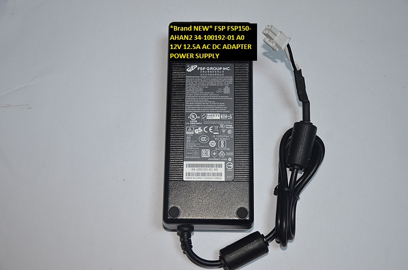 *Brand NEW* 12V 12.5A AC100-240V FSP FSP150-AHAN2 AC DC ADAPTER 34-100192-01 A0 POWER SUPPLY